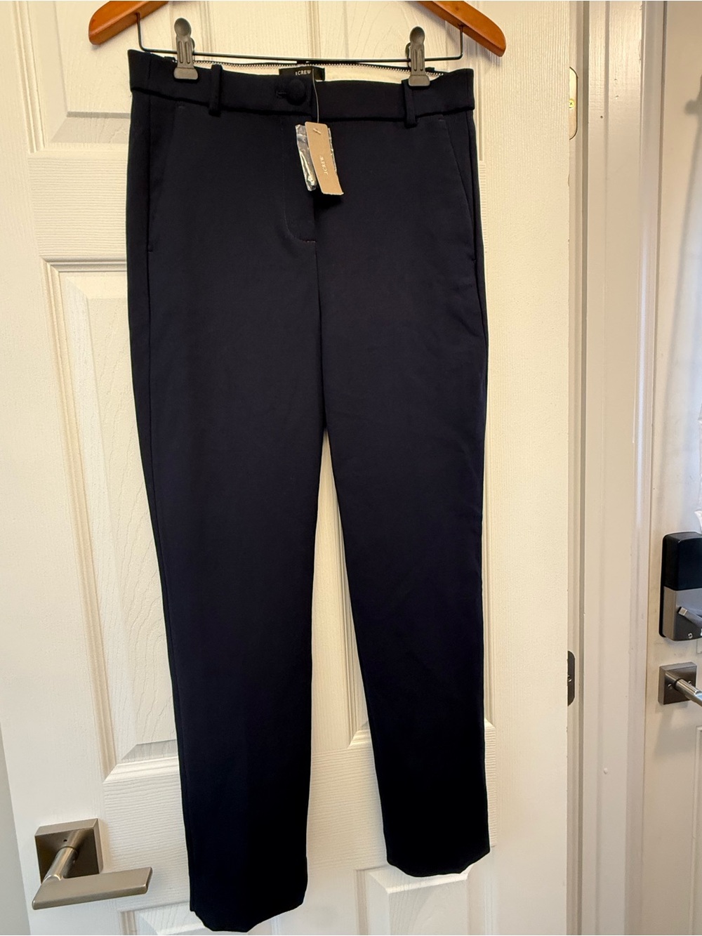 J.Crew High-Rise Cameron Pant Navy Blue Size 4 NWT Slim Ankle Career